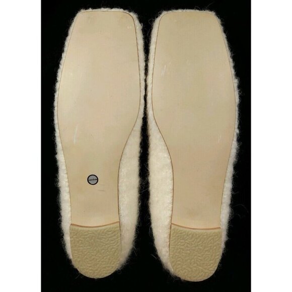 KIMHEKIM Boucle Ballerina Flats Size 39 US 9 Ivory - Picture 8 of 13